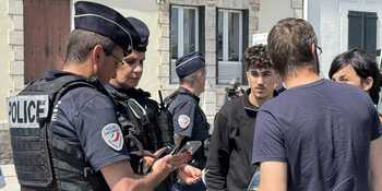 Des contrôles d’identité ont été réalisés à la sortie de transports en commun à Saint-Jean-de-Luz, ce mardi 20 mai.